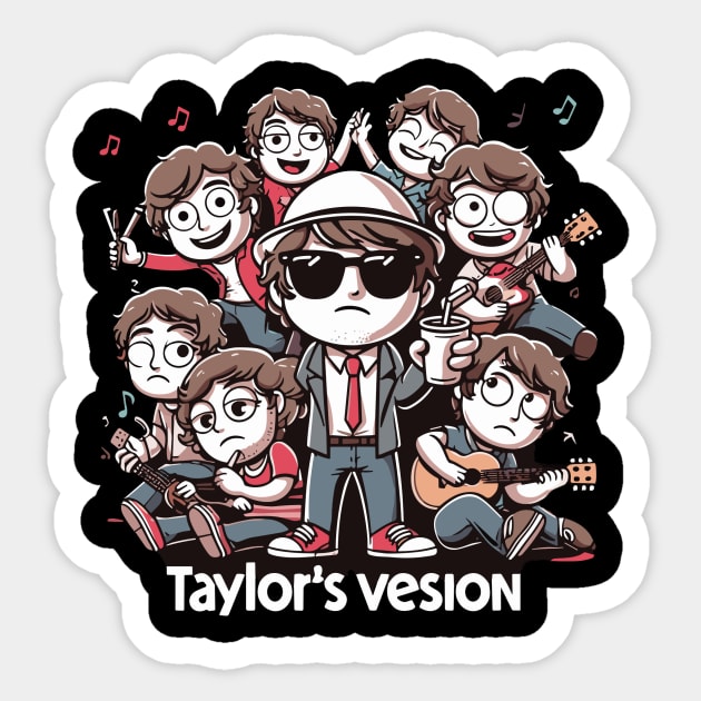 taylors version Sticker by Rizstor